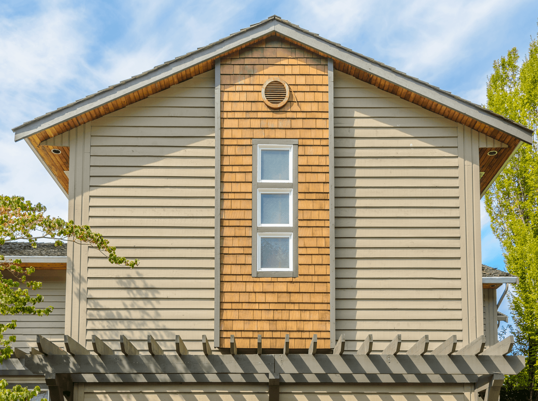Residential siding project