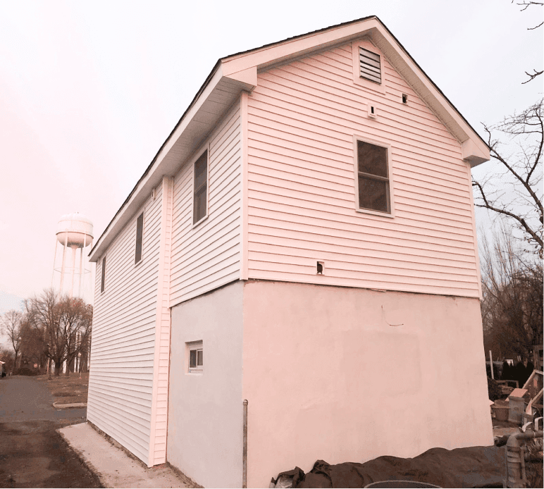 Residential siding project