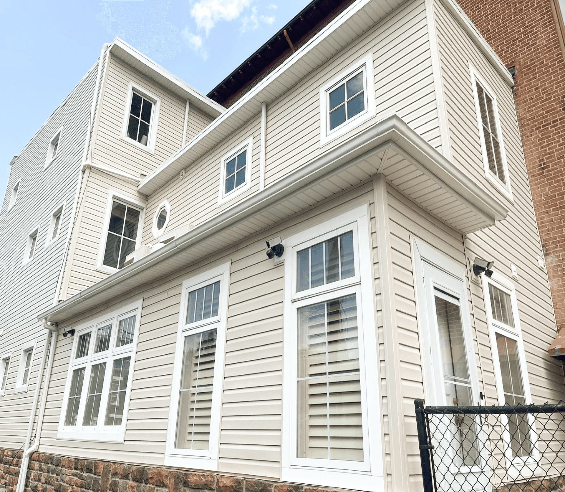 Hardie siding project